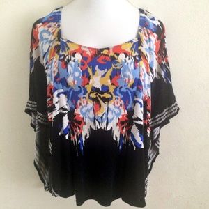 SOLD! Style & Co. Multicolor Pattern Draped Top